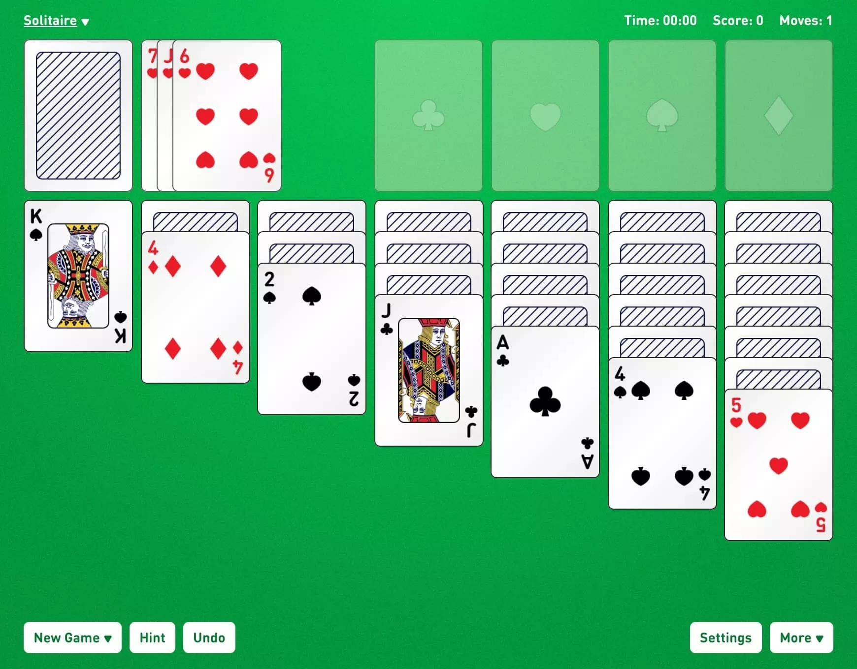 Play solitare on Blooket1